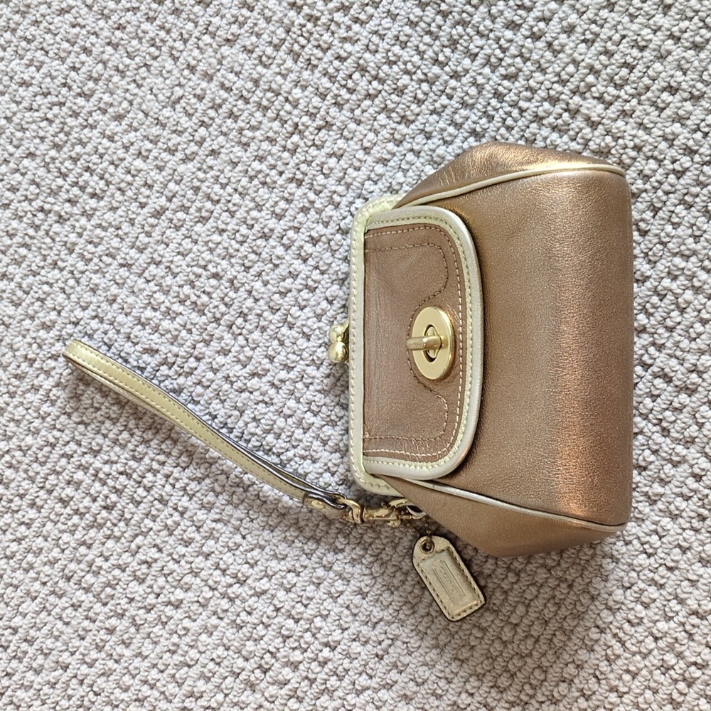 Vintage Coach Wristlet